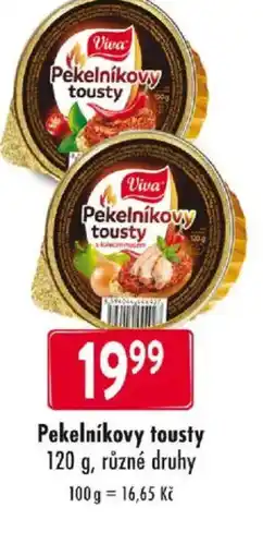 Qanto Viva Pekelníkovy tousty nabídka