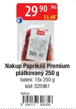 Qanto Nakup Paprikáš Premium plátkovaný nabídka