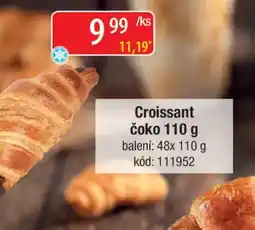 Qanto Croissant čoko nabídka