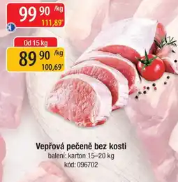 Qanto Vepřová pečeně bez kosti nabídka