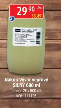 Qanto Nakup Vývar vepřový SILNÝ nabídka