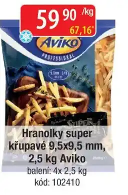 Qanto Aviko Hranolky super křupavé 9,5x9,5 mm nabídka