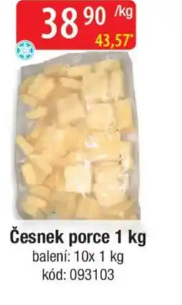 Qanto Česnek porce nabídka