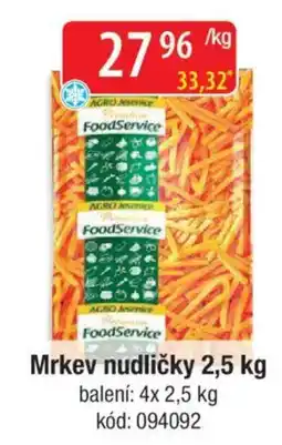 Qanto Mrkev nudličky nabídka