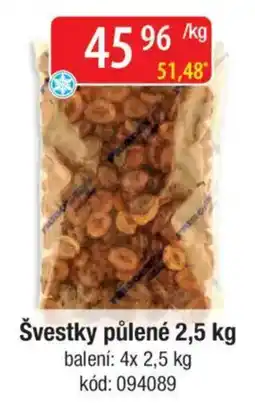 Qanto Švestky půlené nabídka