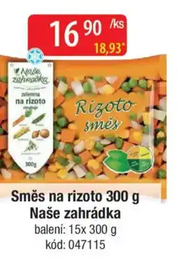 Qanto Směs na rizoto Naše zahrádka nabídka