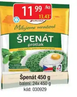 Qanto Špenát nabídka