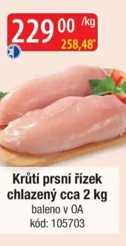 Qanto Krůtí prsní řízek chlazený nabídka