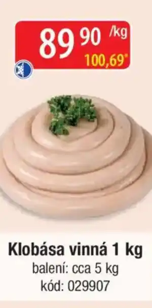 Qanto Klobása vinná nabídka