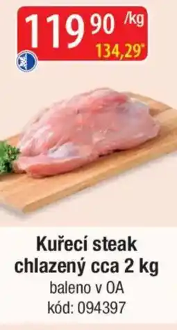Qanto Kuřecí steak chlazený nabídka