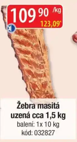 Qanto Žebra masitá uzená nabídka