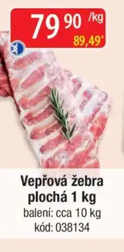 Qanto Vepřová žebra plochá nabídka