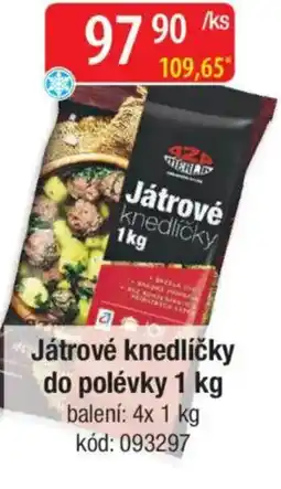 Qanto Játrové knedlíčky do polévky nabídka