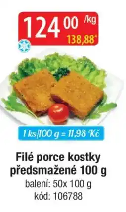 Qanto Filé porce kostky předsmažené nabídka