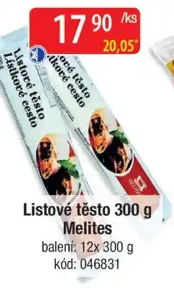 Qanto Listové těsto Melites nabídka