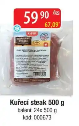 Qanto Kuřecí steak nabídka