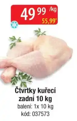 Qanto Čtvrtky kuřecí zadní nabídka