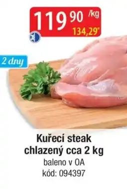 Qanto Kuřecí steak chlazený nabídka