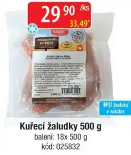 Qanto Kuřecí žaludky nabídka