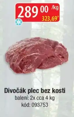 Qanto Divočák plec bez kosti nabídka