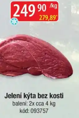 Qanto Jelení kýta bez kosti nabídka