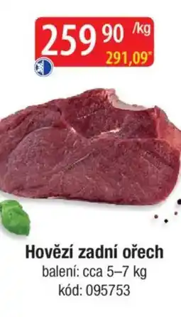 Qanto Hovězí zadní ořech nabídka