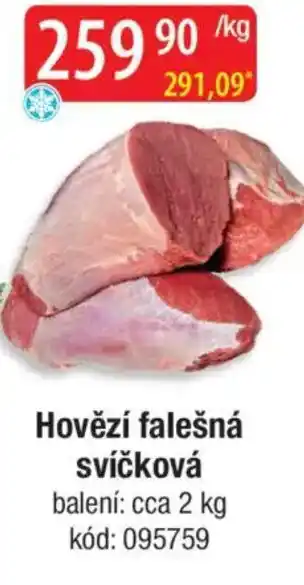 Qanto Hovězí falešná svíčková nabídka