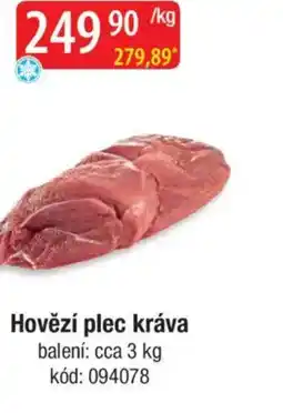 Qanto Hovězí plec kráva nabídka