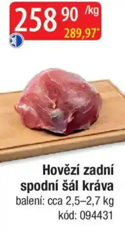 Qanto Hovězí zadní spodní šál kráva nabídka