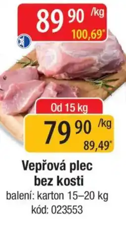 Qanto Vepřová plec bez kosti nabídka