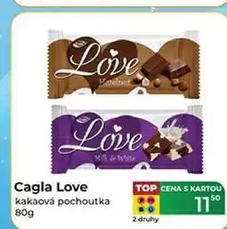 Tamda Foods Cagla Love kakaová pochoutka nabídka