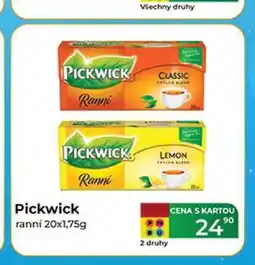 Tamda Foods Pickwick ranní nabídka