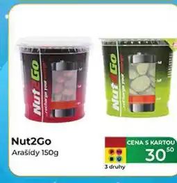 Tamda Foods Nut2Go Arašídy nabídka