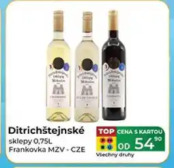 Tamda Foods Ditrichštejnské sklepy 0,75L Frankovka MZV - CZE nabídka