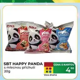 Tamda Foods SBT HAPPY PANDA s mléčnou příchutí nabídka