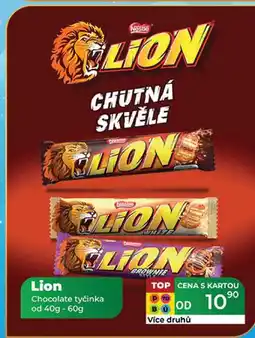 Tamda Foods Lion Chocolate tyčinka od 40g - 60g nabídka