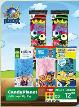Tamda Foods CandyPlanet jedlý papír 8g, 15g nabídka