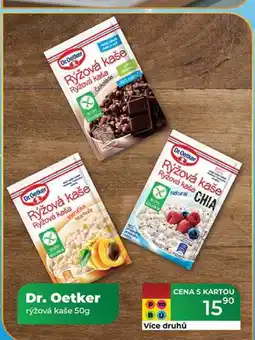 Tamda Foods Dr. Oetker rýžová kaše nabídka