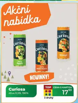 Tamda Foods Curiosa džus 0,33L 100% nabídka