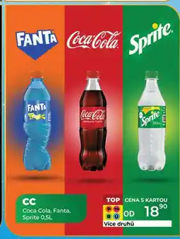 Tamda Foods CC Coca Cola, Fanta, Sprite nabídka