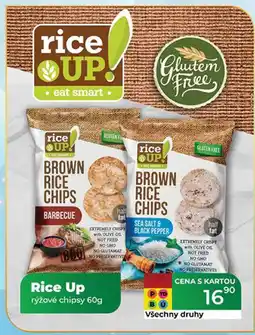 Tamda Foods Rice Up rýžové chipsy nabídka