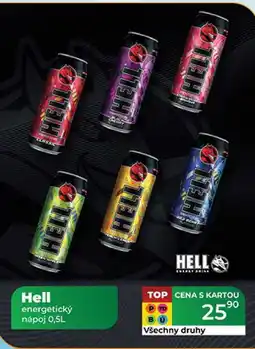 Tamda Foods Hell energetický nápoj nabídka