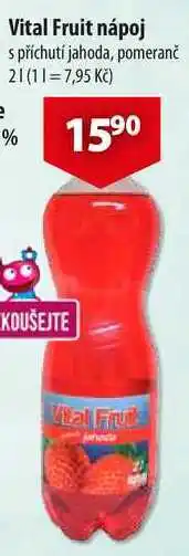 CBA Vital Fruit nápoj nabídka