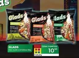 Tamda Foods GLADS inst. nudle s omáčkou nabídka
