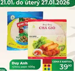 Tamda Foods Duy Anh rýžový papír nabídka