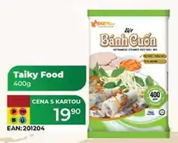 Tamda Foods Taiky Food nabídka