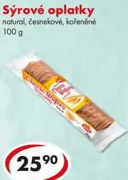 CBA Sýrové oplatky nabídka