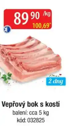 Qanto Vepřový bok s kostí nabídka