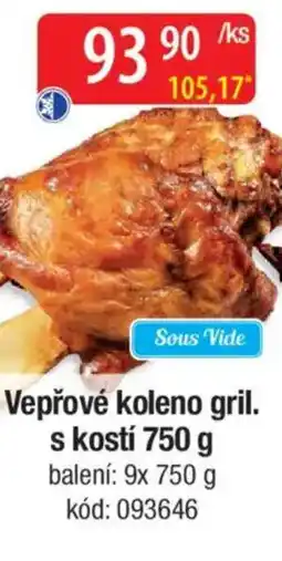 Qanto Vepřové koleno gril. s kostí nabídka