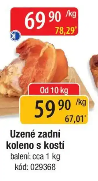 Qanto Uzené zadní koleno s kostí nabídka